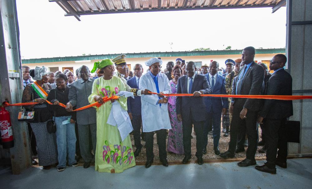  Poro : l’inauguration d’une usine de transformation de mangues destinée aux femmes.