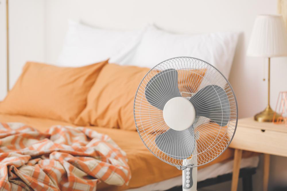 Comment positionner son ventilateur  pour  dormir sans  soucis ?
