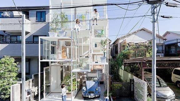 Insolite : Une maison transparente Ã  Tokyo.