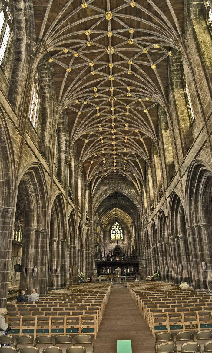 La cathédrale de Chester, siège du diocèse de Chester. 