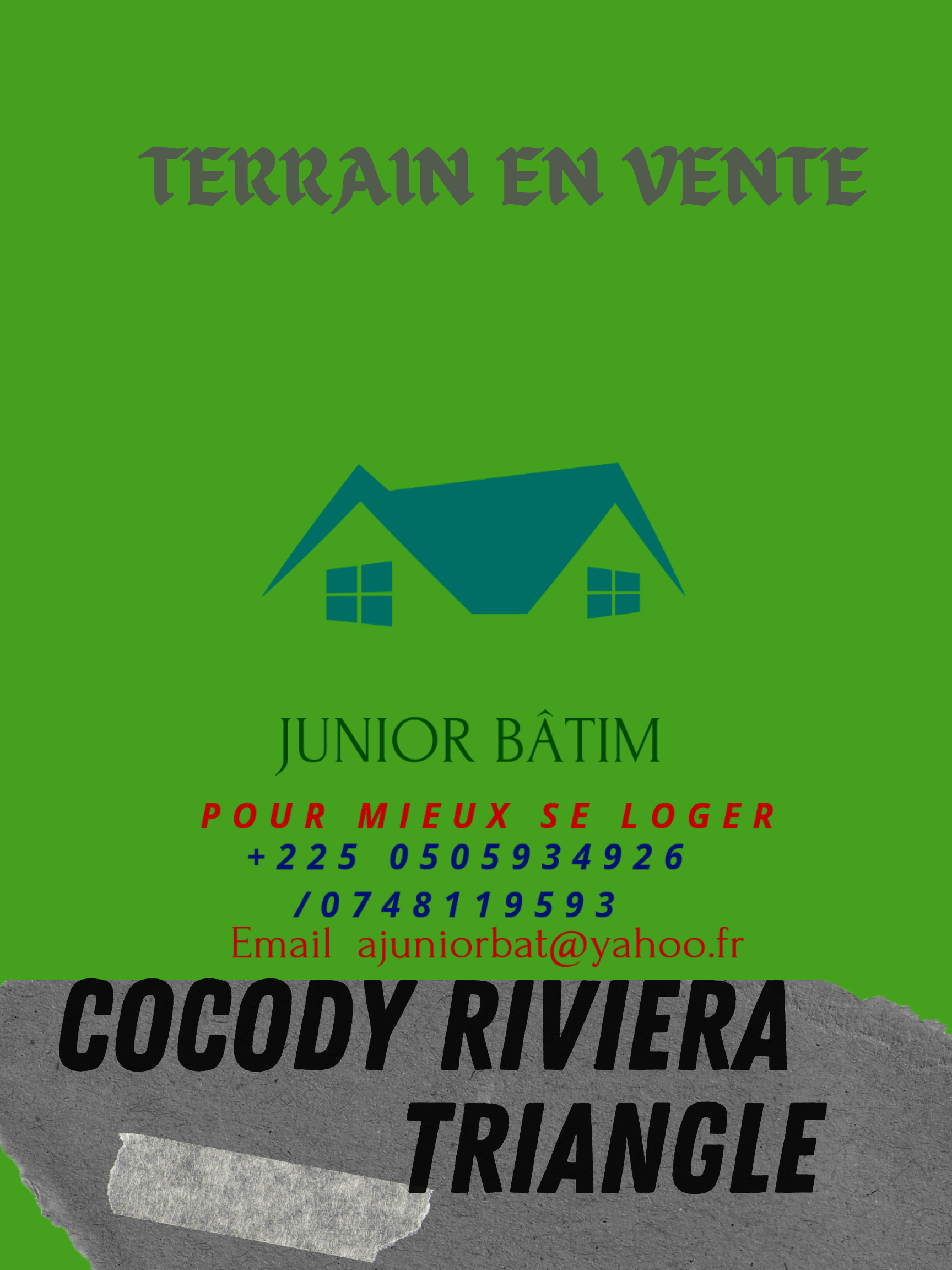 Vente d'un Terrain : Cocody-Riviera ()