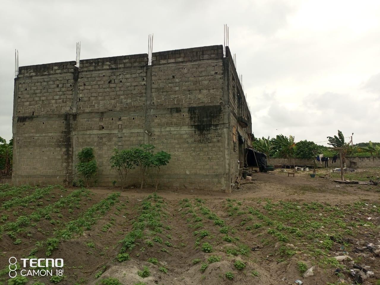 Vente d'un Immeuble à 100.000.000 FCFA  : Bingerville-Bingerville (Gbagbab)
