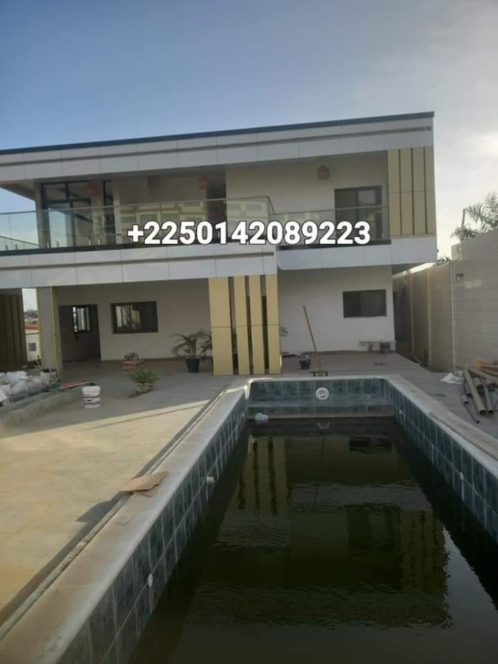 Vente d'une Maison / Villa à 400.000.000 FCFA : Abidjan-Cocody-Angré (Angré nouveau chu )